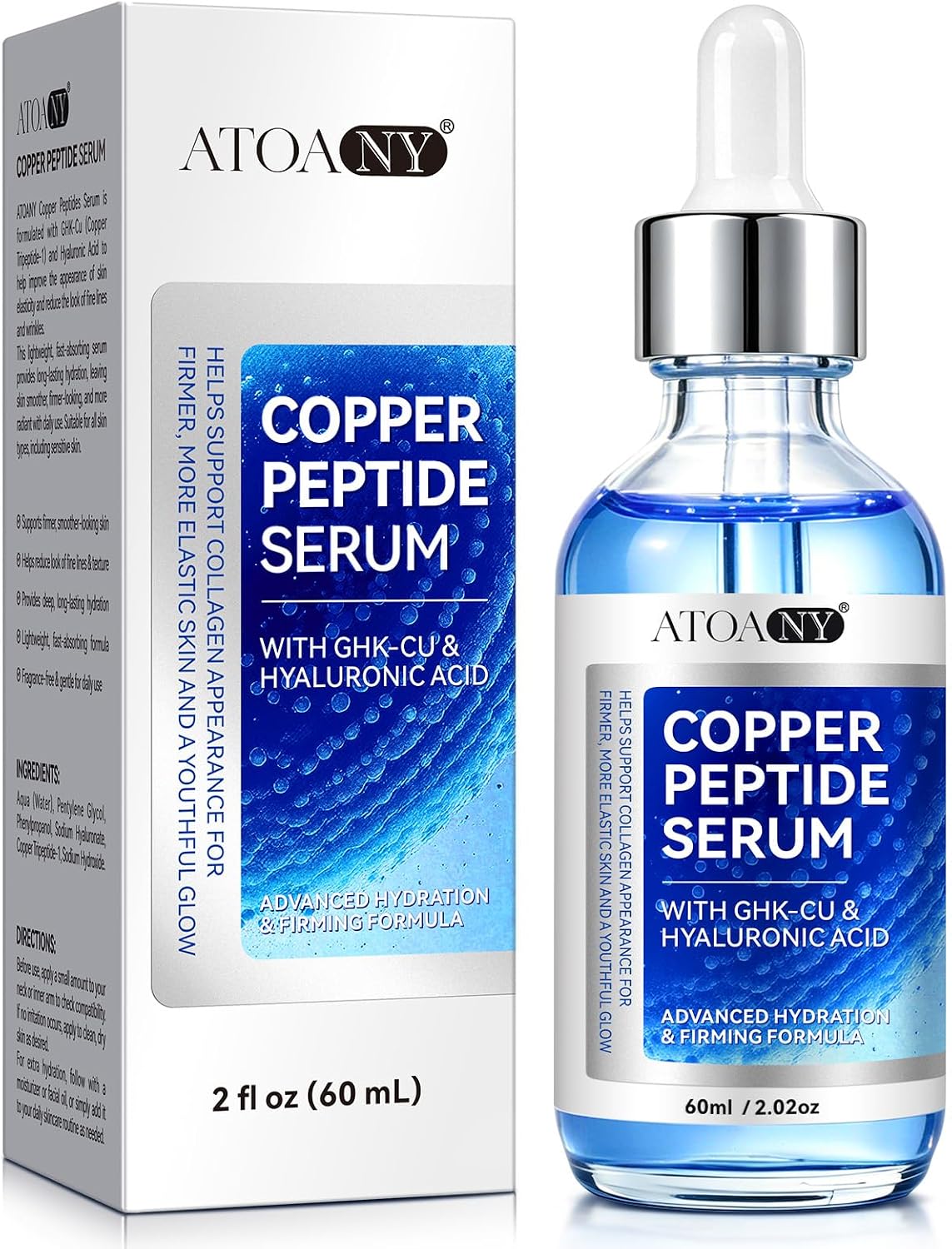 Copper Peptide Face Serums