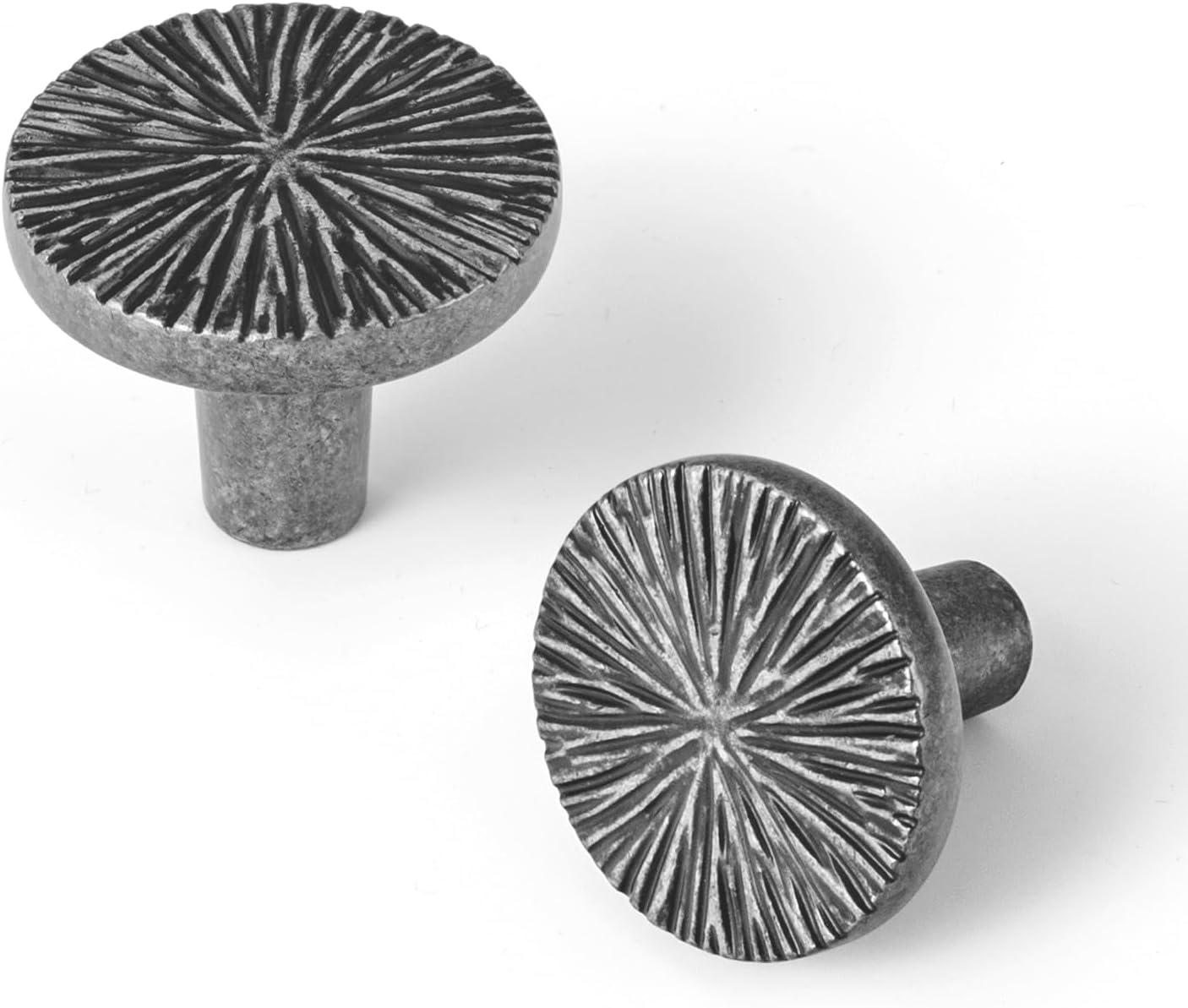 Goo-Ki Cabinet Knobs (Antique Silver