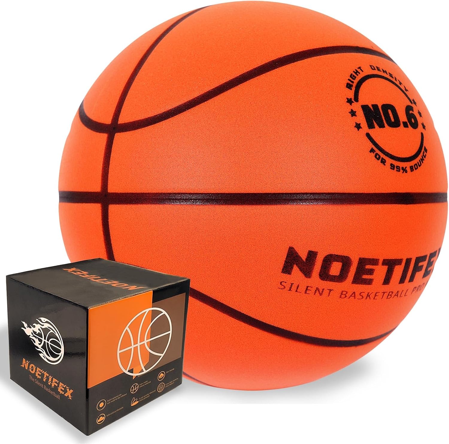 Noetifex Weighted Silent Basketballs