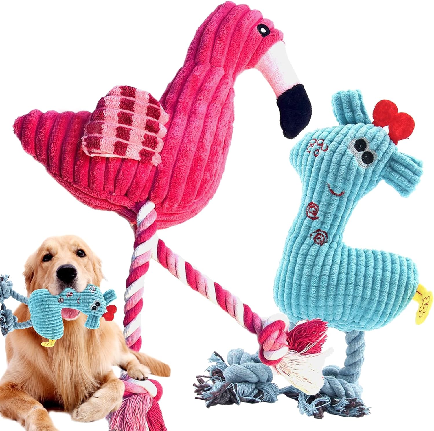 MRSOHRET Plush Dog Toys | Pet Supplies