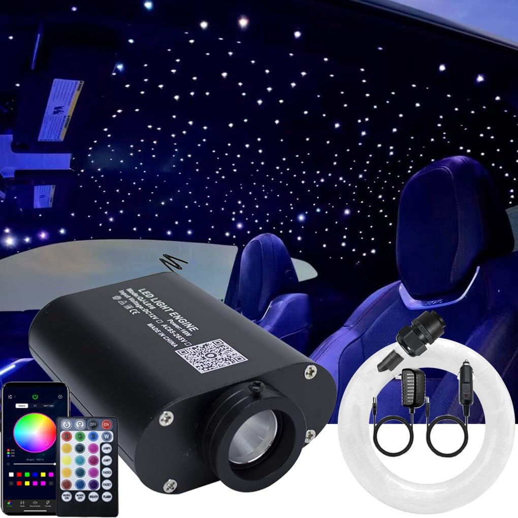 AZIMOM Fiber Optic Starlight Headliners