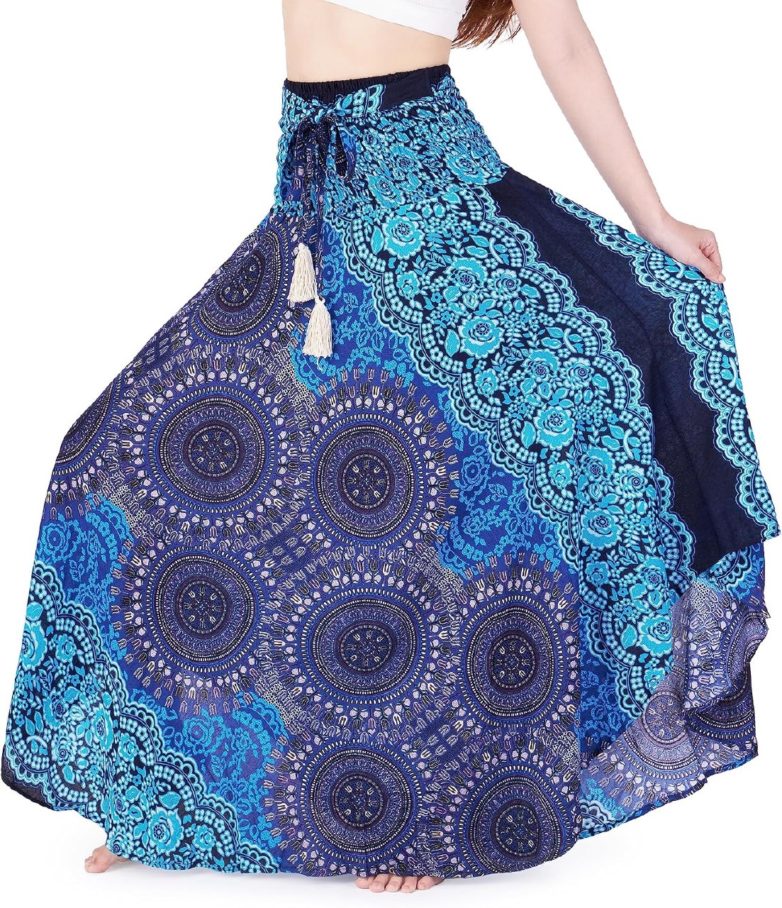 Lannaclothesdesign Boho Maxi Skirts