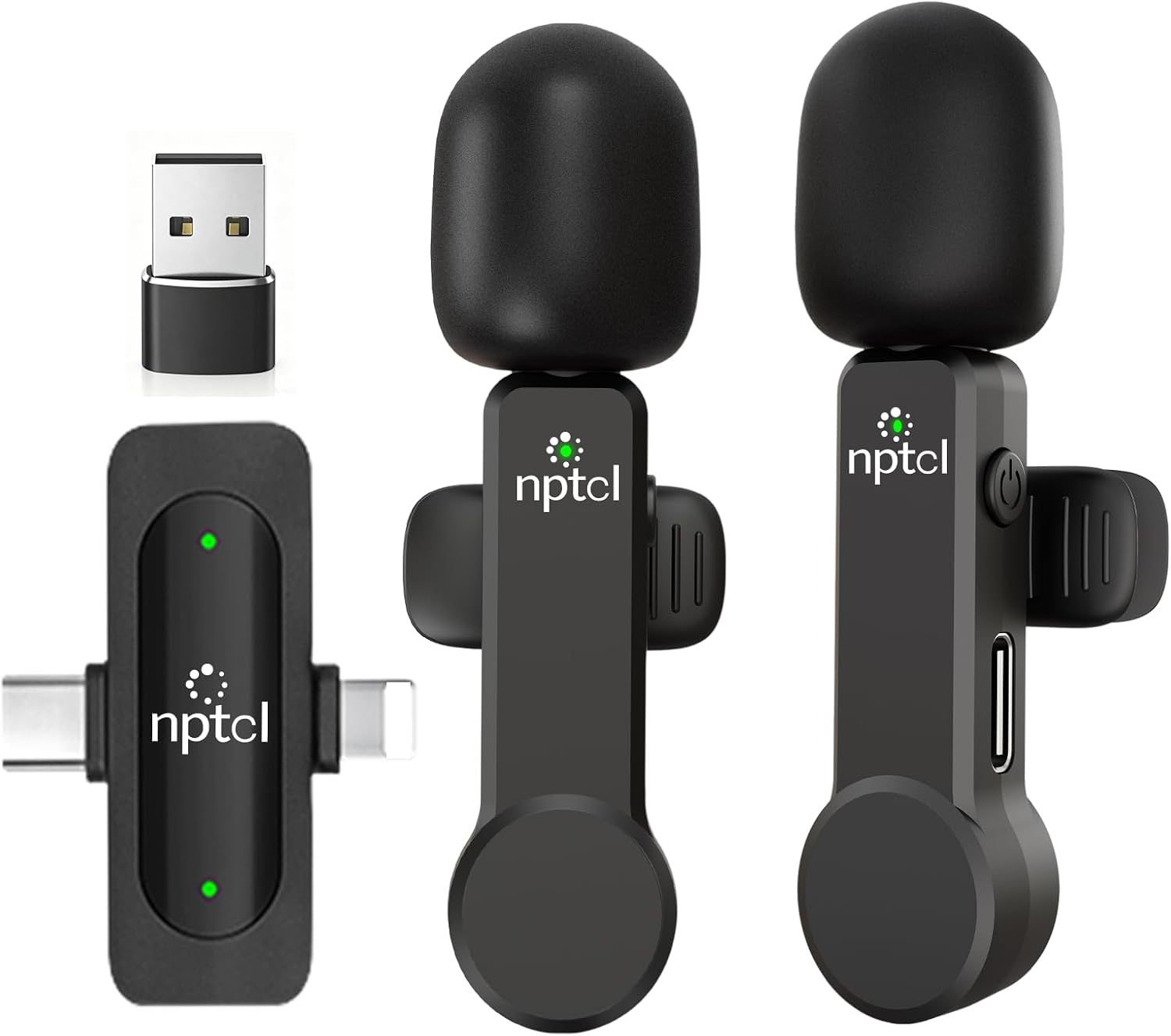 NPTCL Wireless Lavalier Microphones