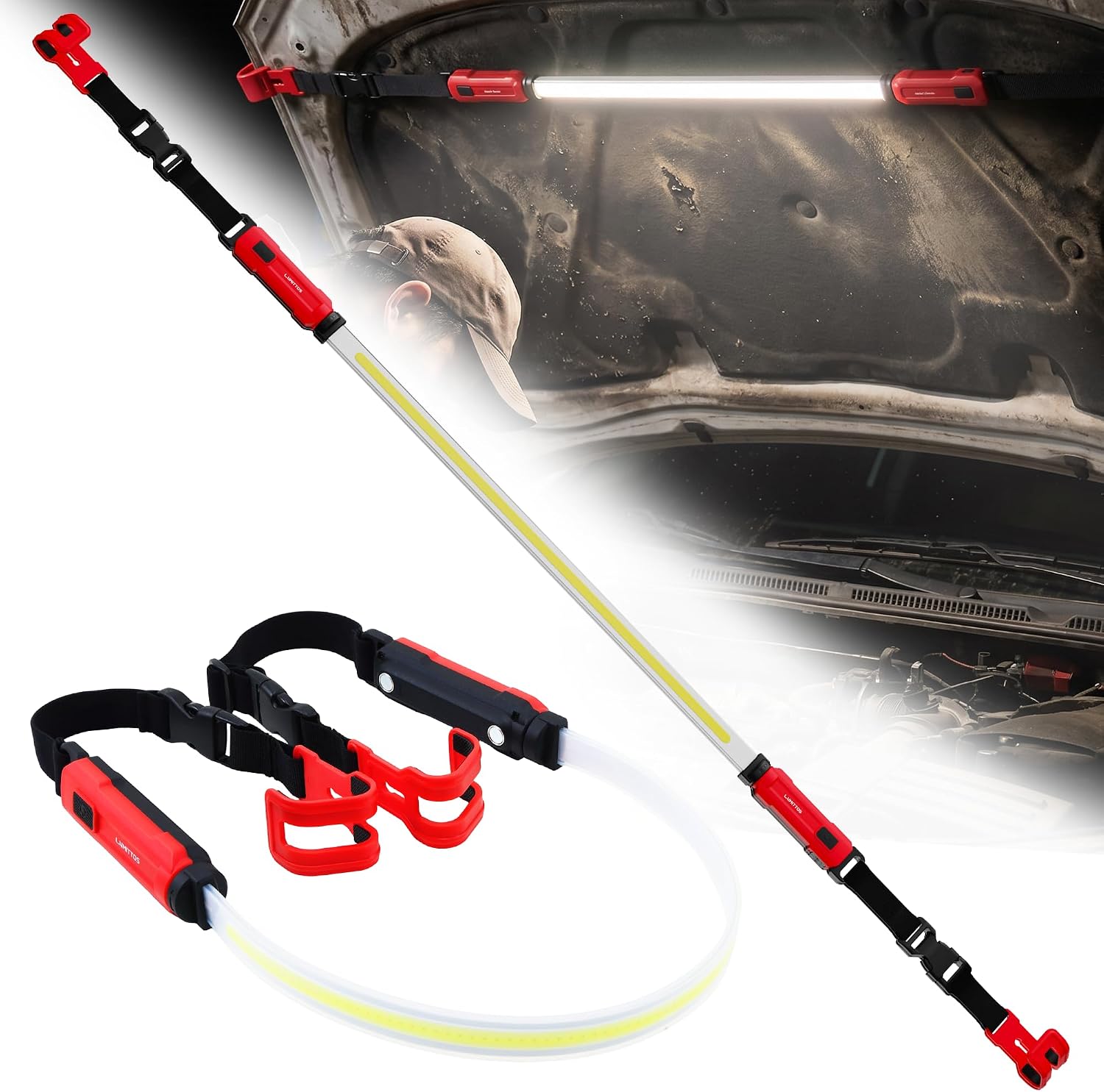 LAIMITTOS Rechargeable Work Lights