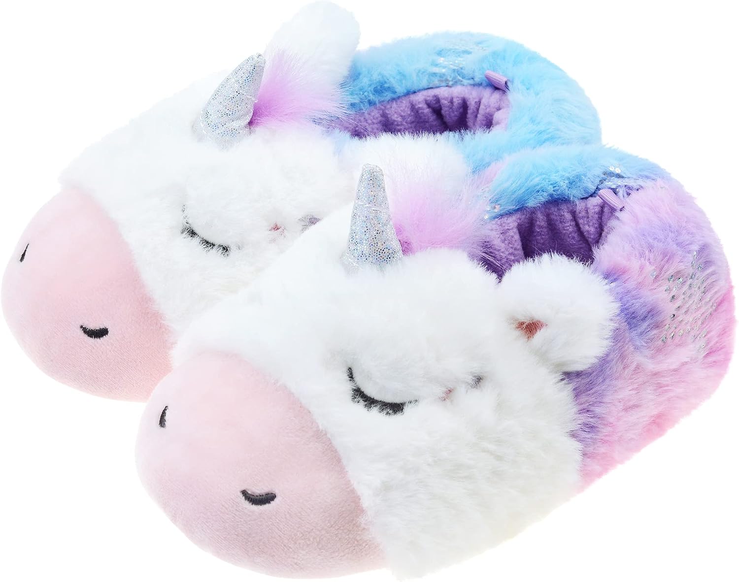 LseLom Unicorn Toddler Slippers