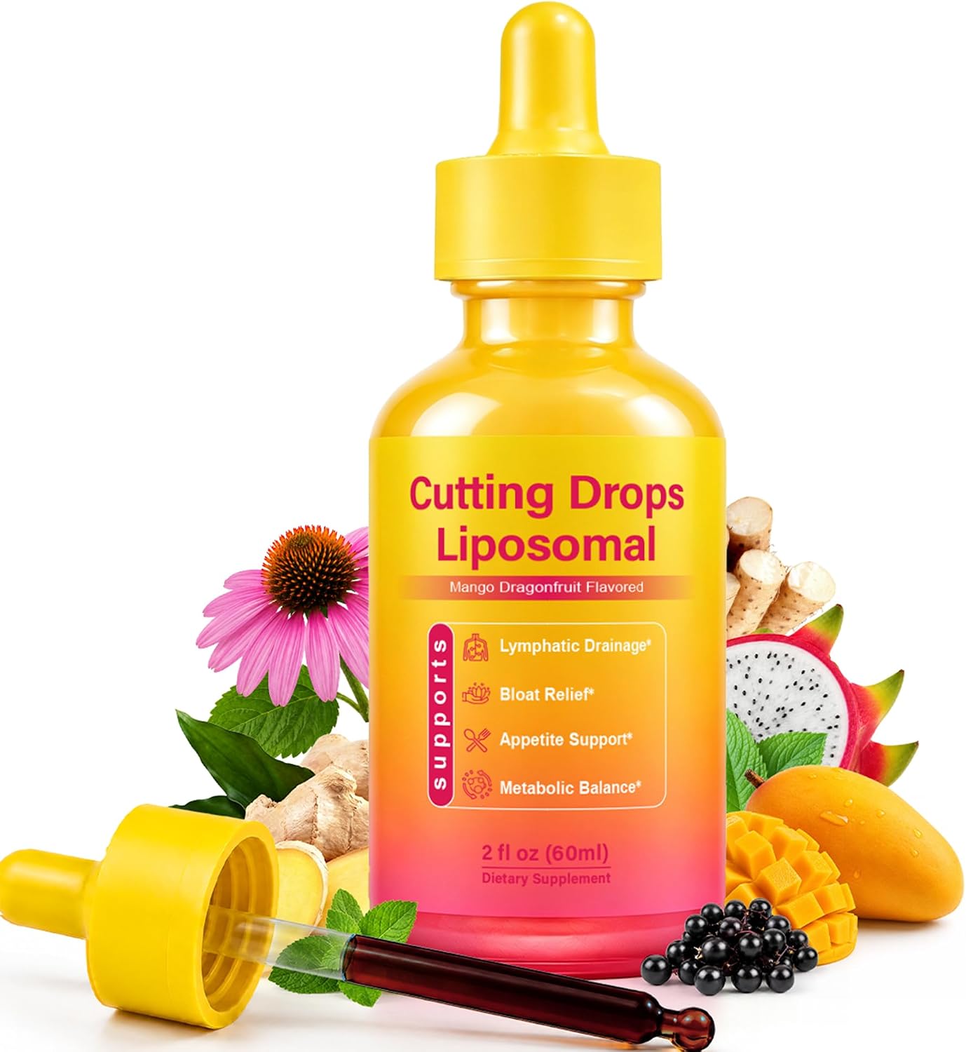 Cutting Lymphatic Drainage Drops
