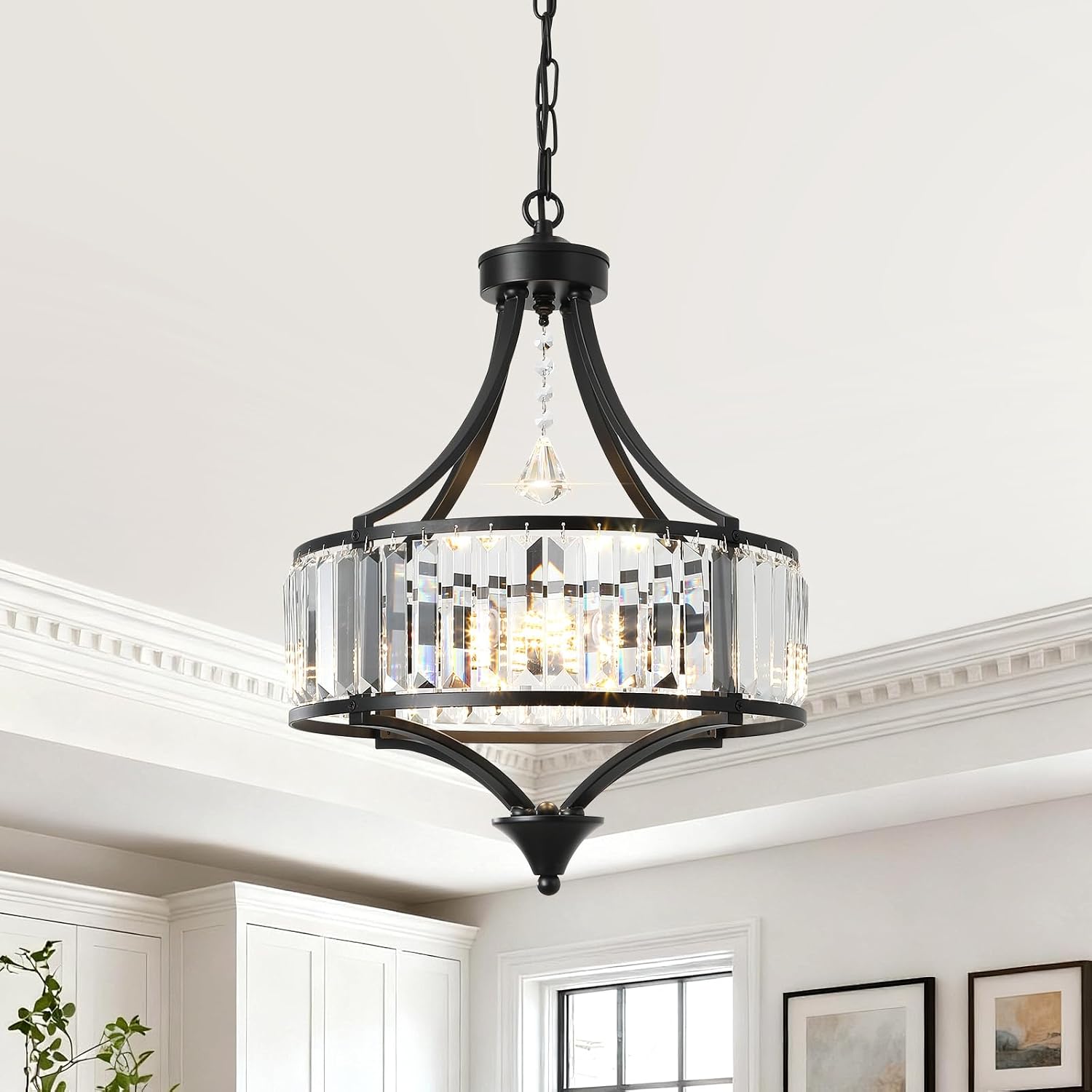Black Farmhouse Chandeliers