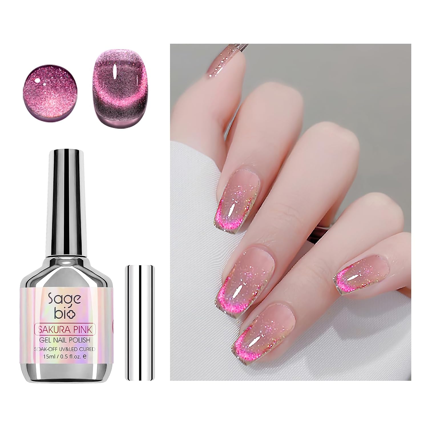 SAGEBIO Cat Eye Gel Polishes