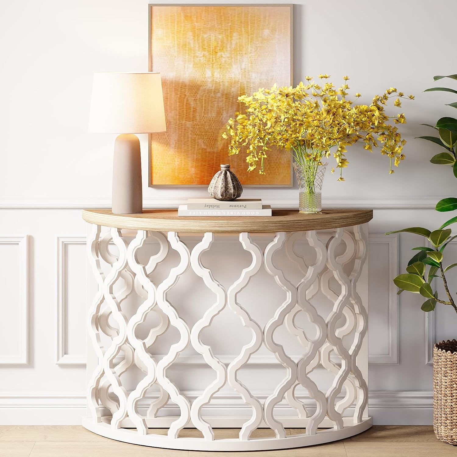 Karlott Half Circle Tables