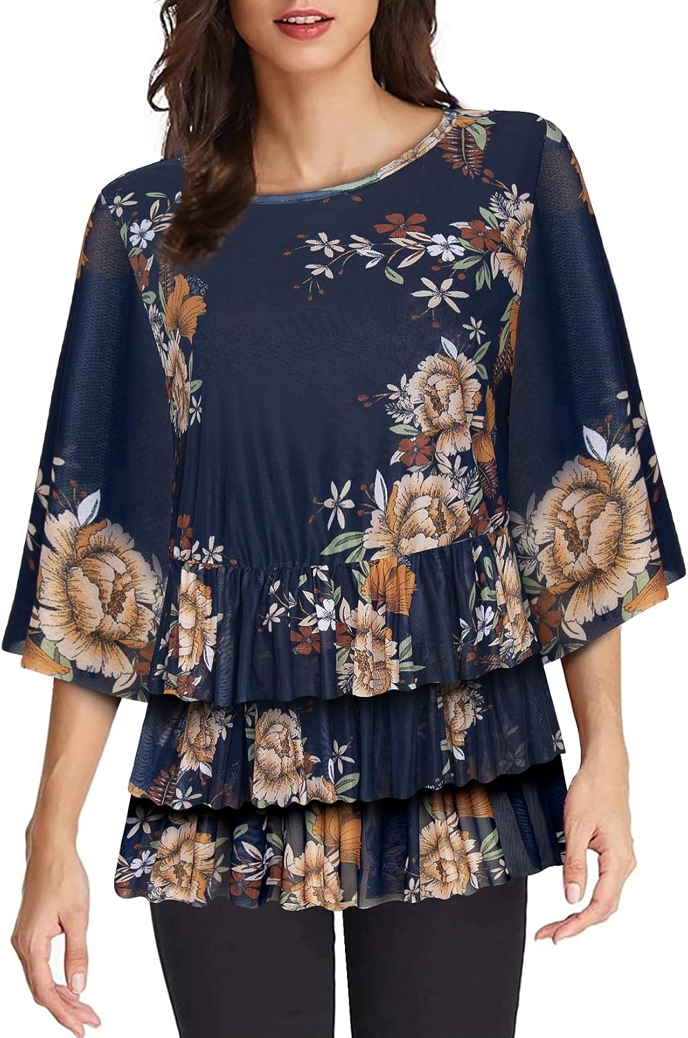 MOQIVIGI Women Flowy Tops