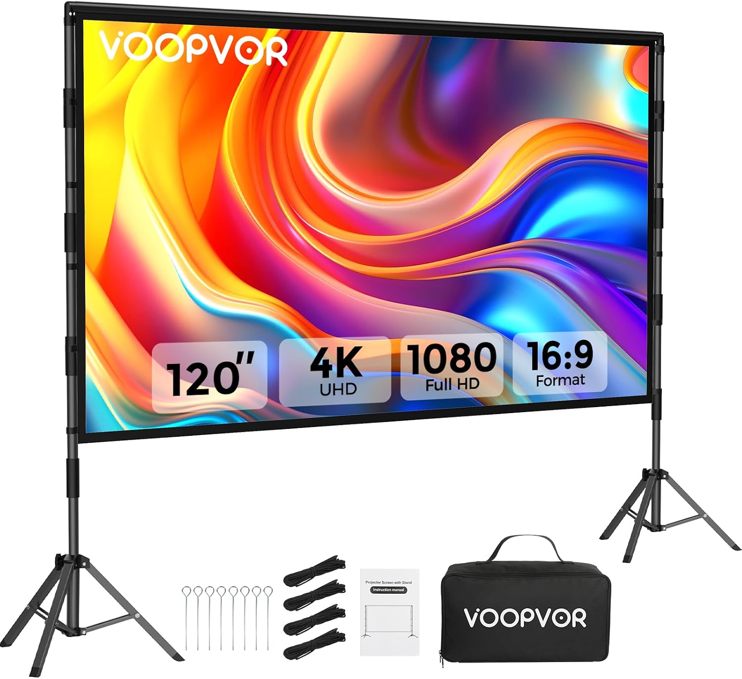 VOOPVOR Projector Screens