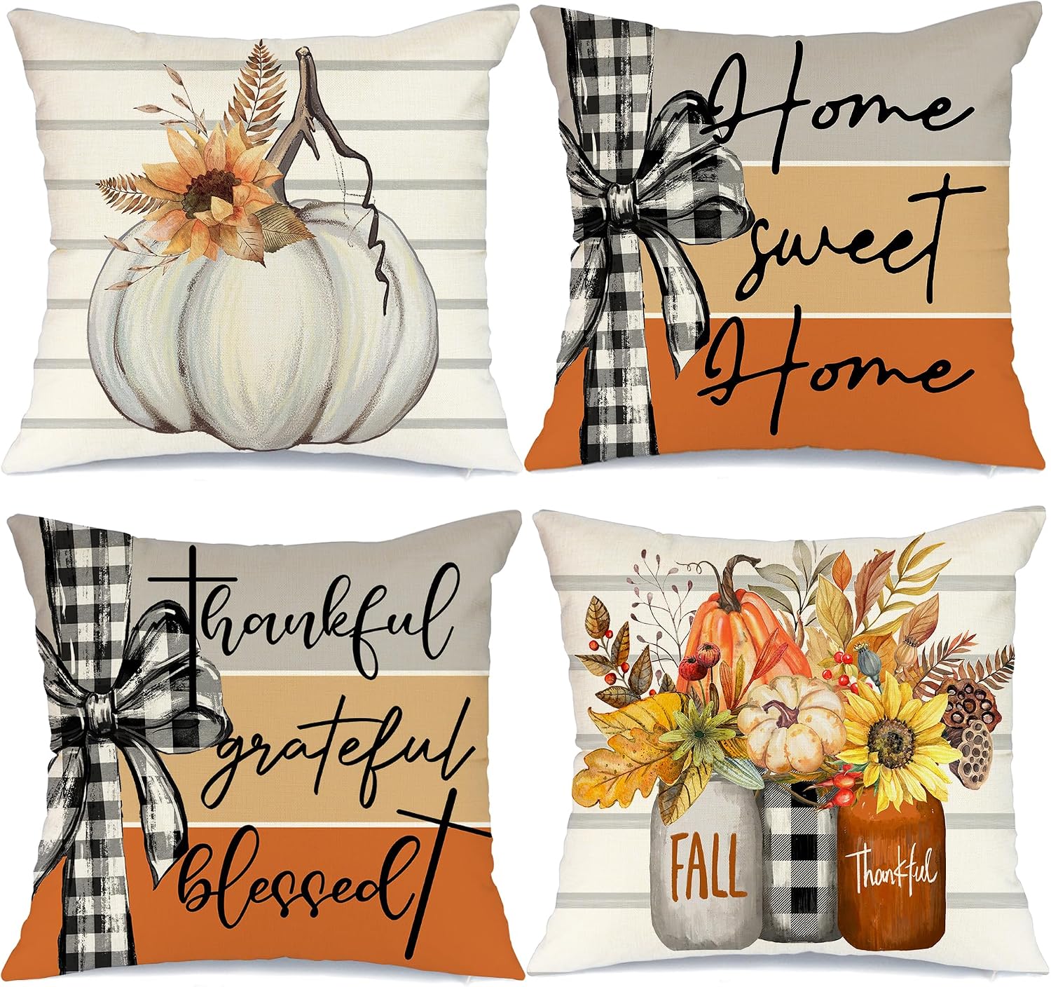 AACORS Fall Pillow Covers