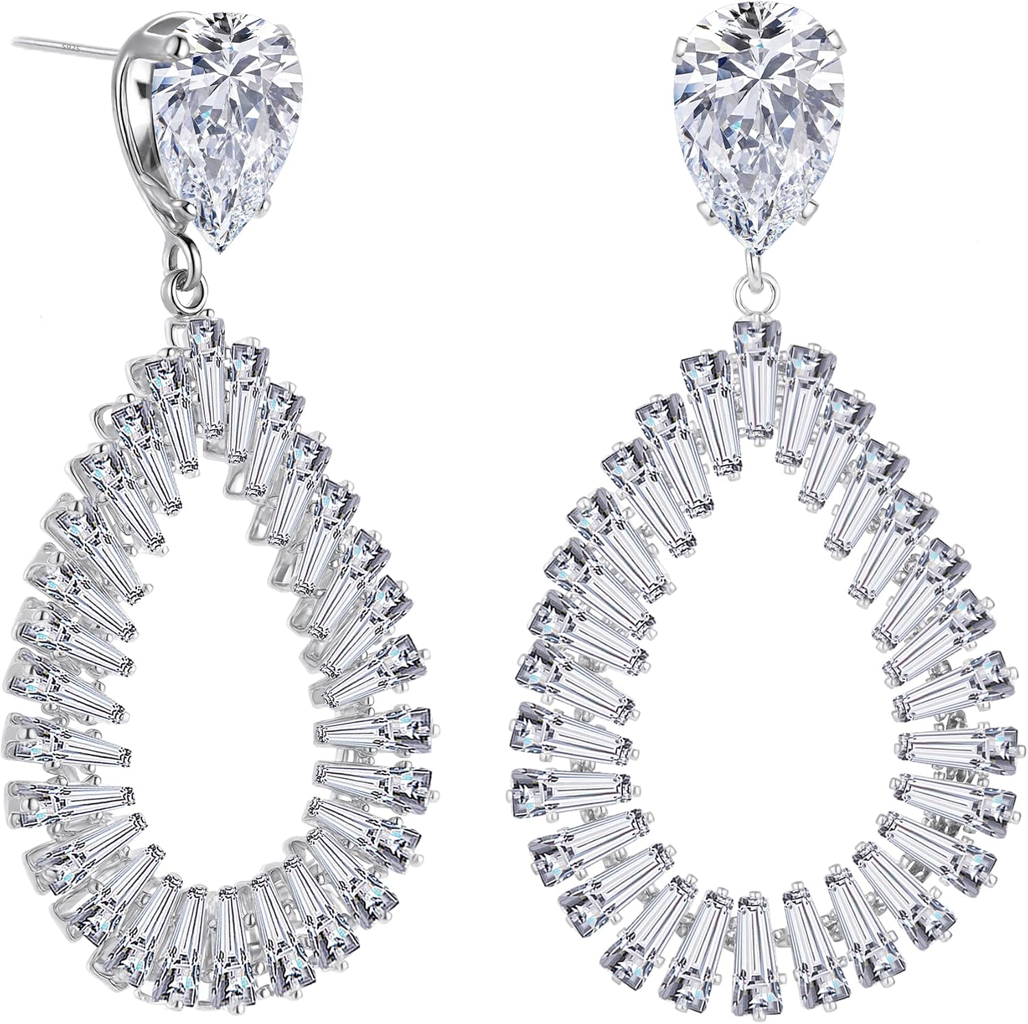 WILELIDS Sterling Silver Clip-On Earrings