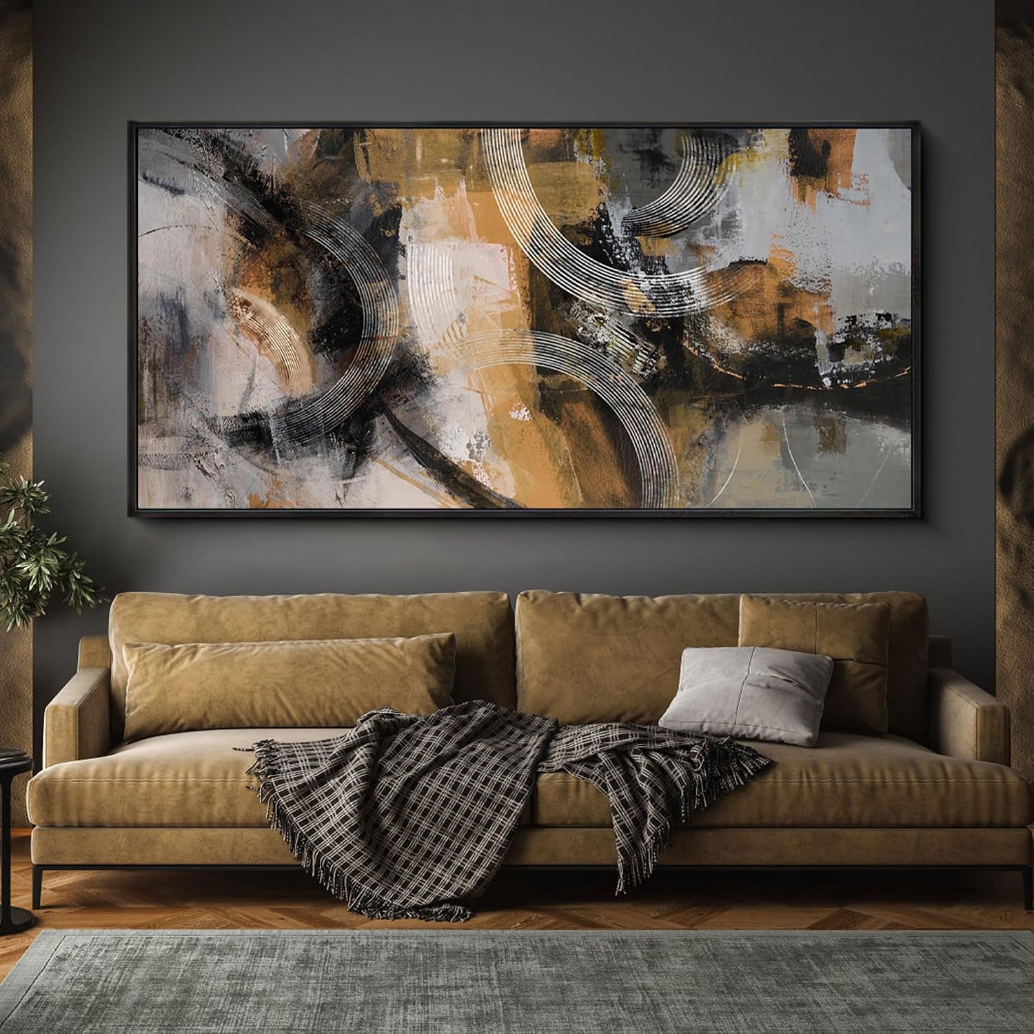 KLAKLA Abstract Canvas Wall Arts
