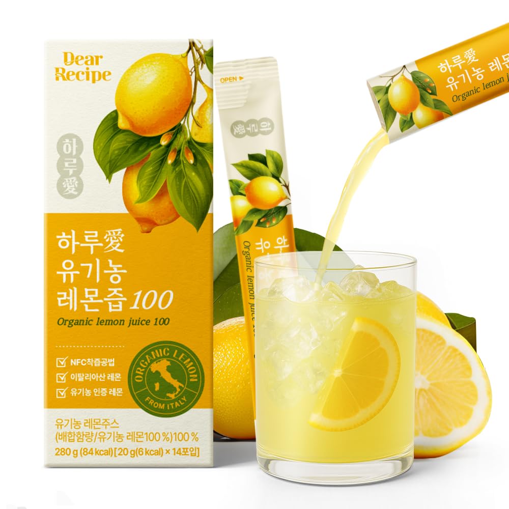 Organic Lemon Juice Sticks