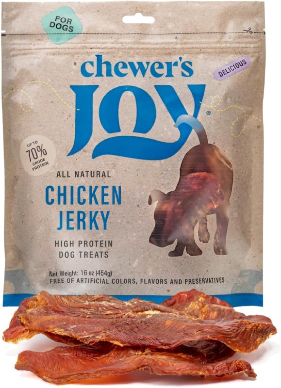 Chewer's Joy Chicken Jerky Treats