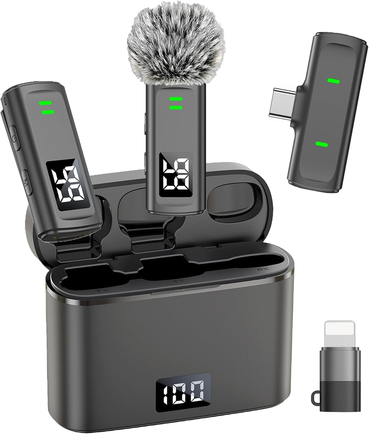 NPTCL Wireless Lavalier Microphones