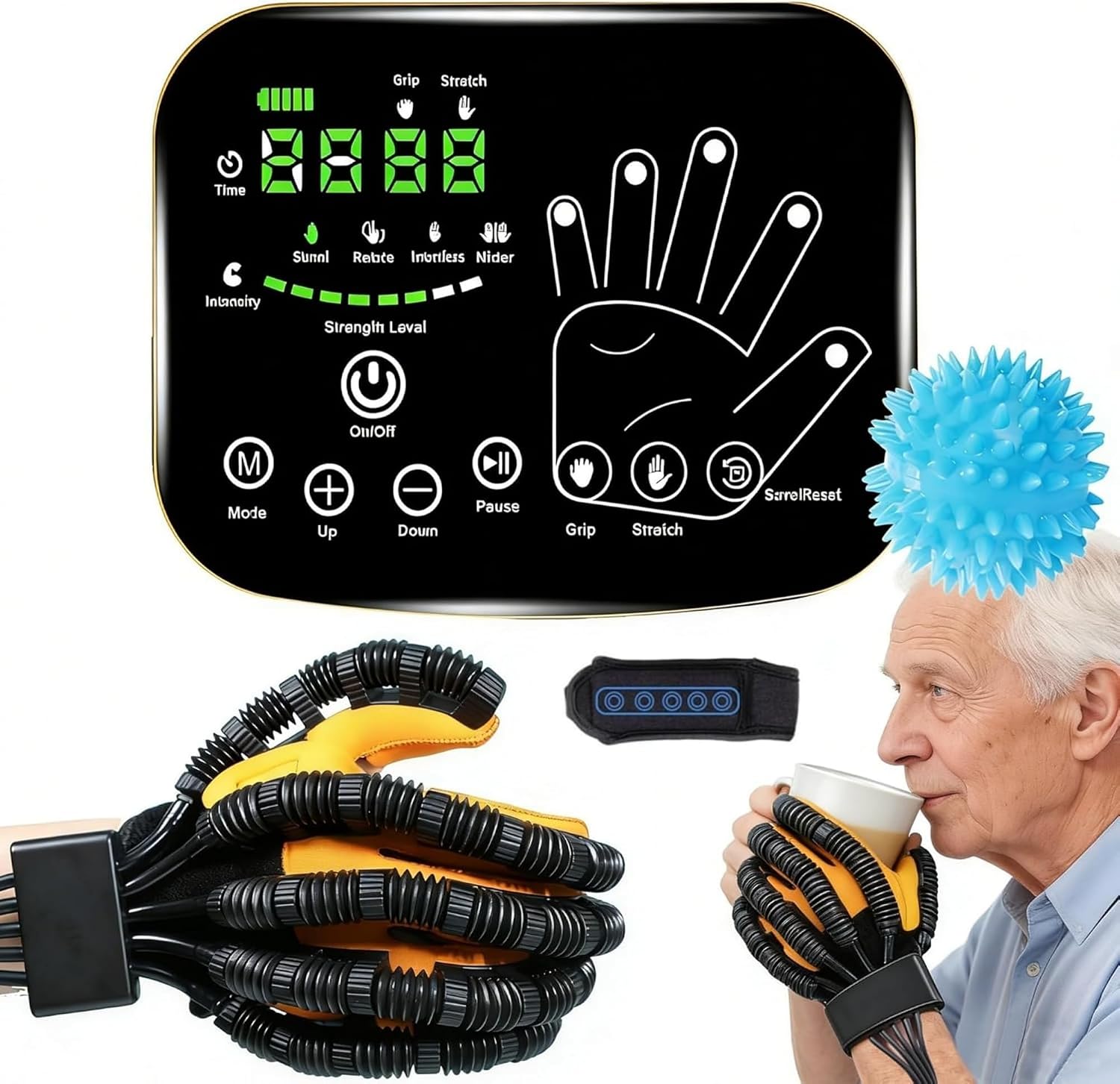 Rehabilitation Robot Hand Gloves