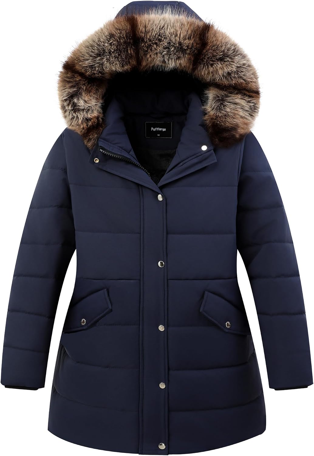 Pefflarge Plus Size Parkas