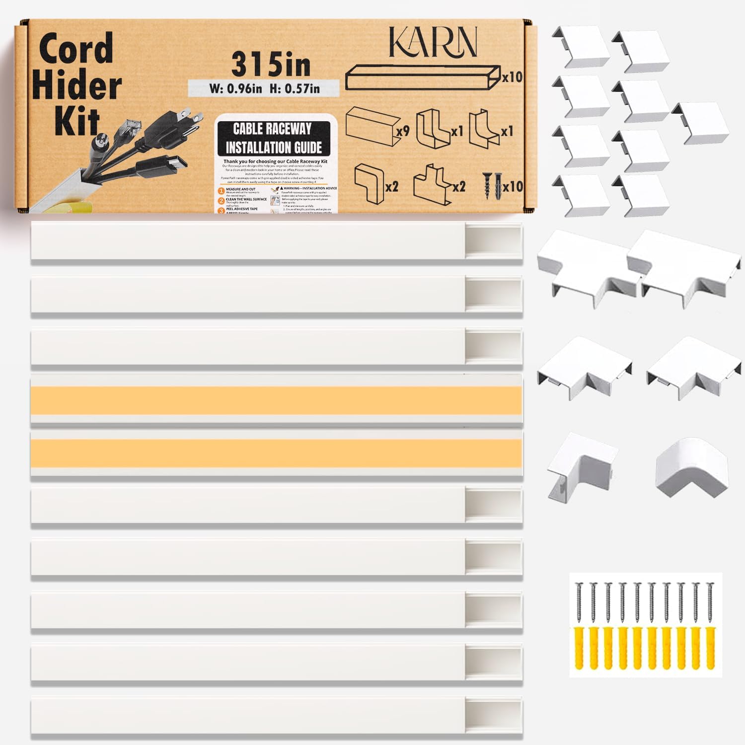 Cable Raceway Hider Kits