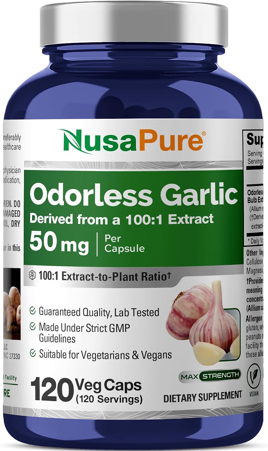 Odorless Garlic Capsules