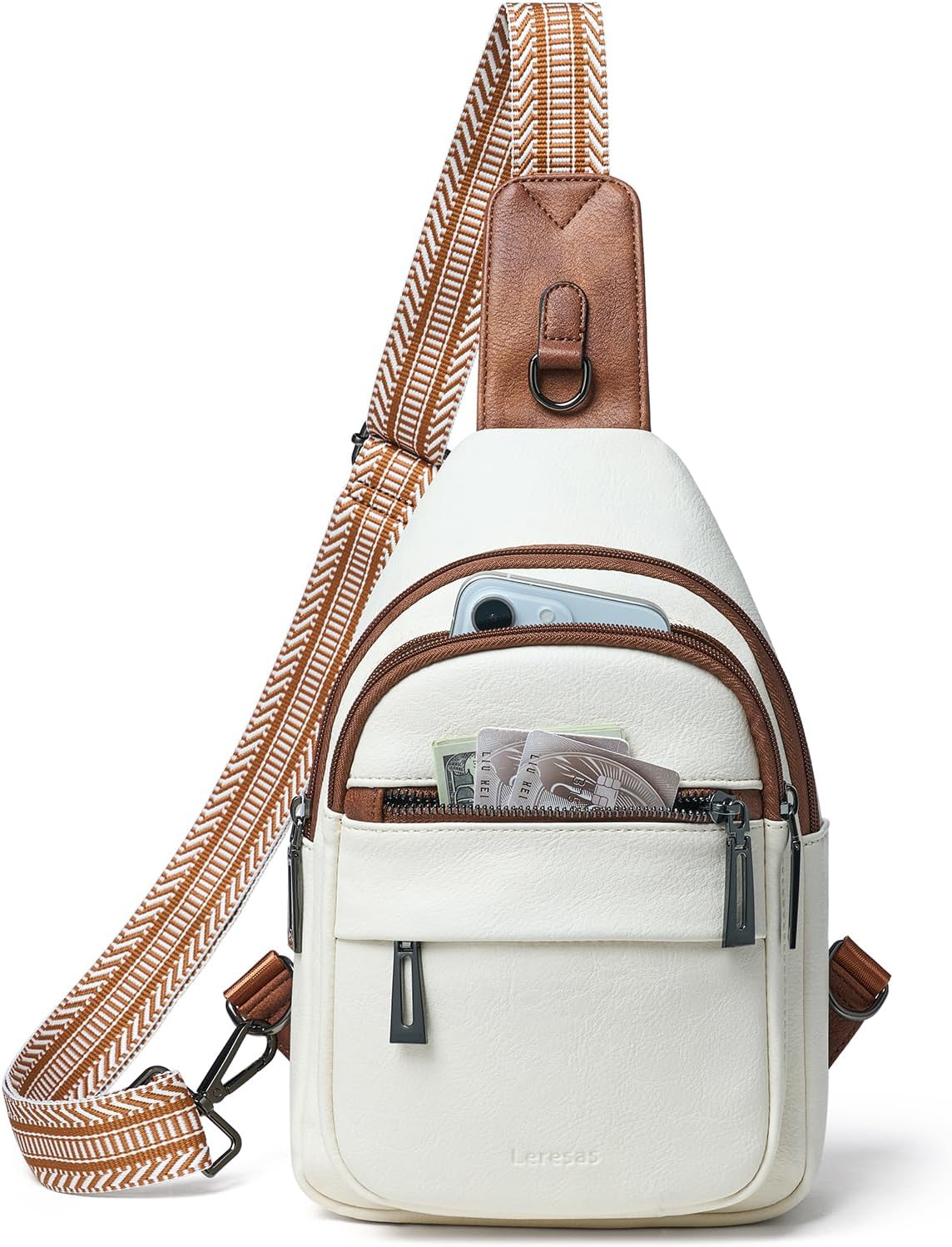 Leresas Vegan Leather Sling Bags
