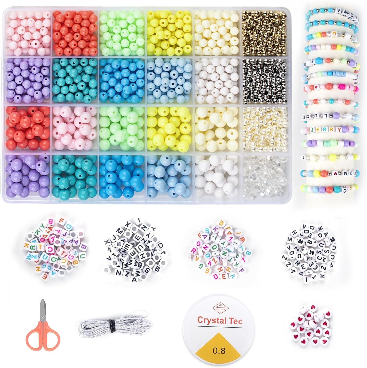SUTOUG Acrylic Beads Set