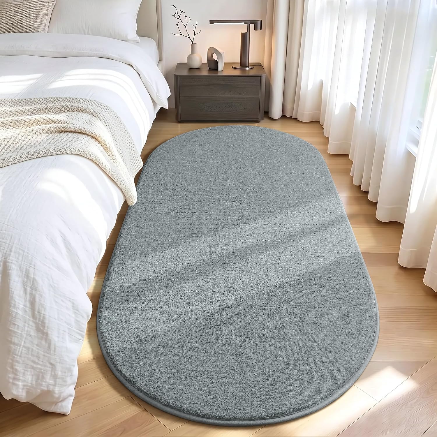 LOCHAS Soft Bedroom Rugs