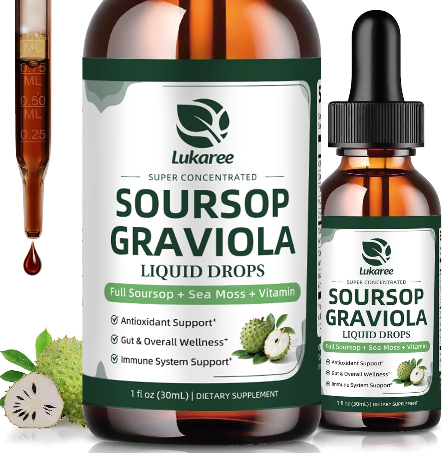 Soursop Graviola Leaf Extract Drops