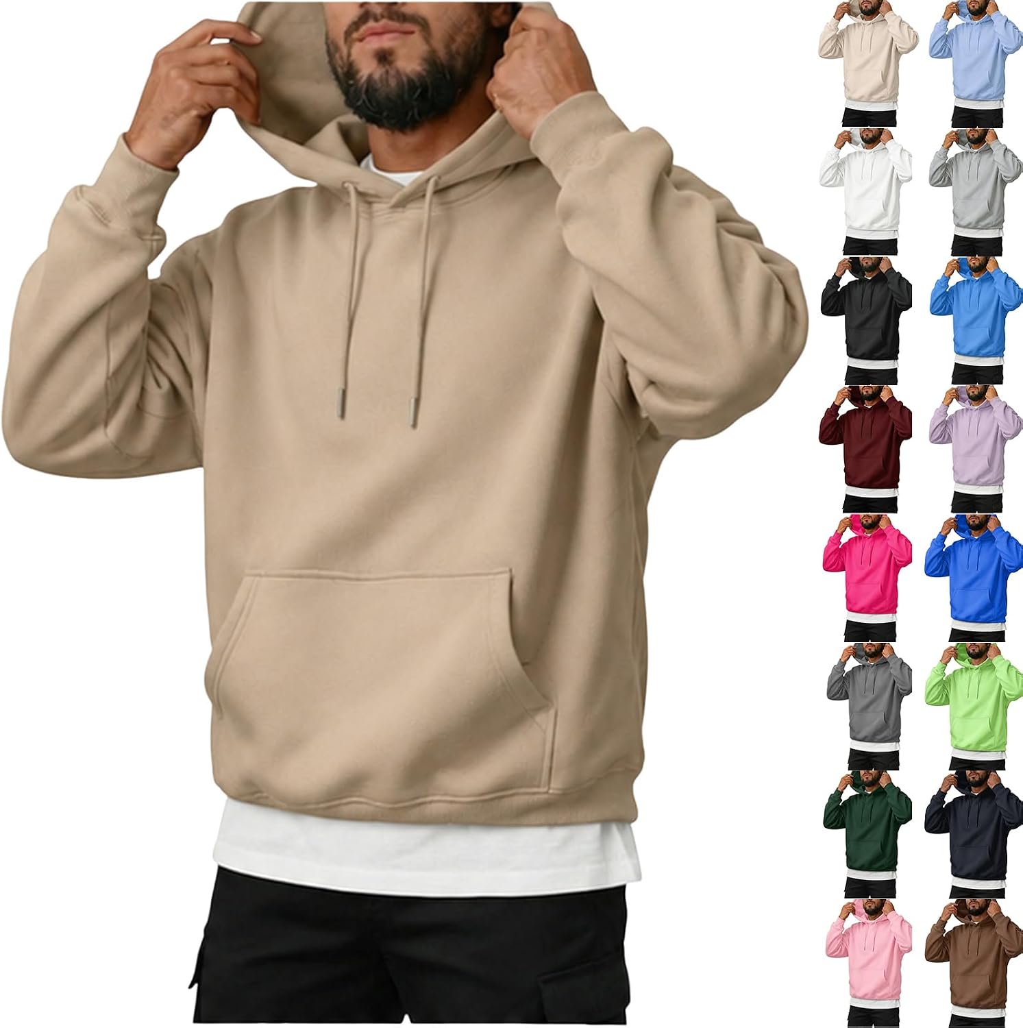Oversized Fleece Hoodies