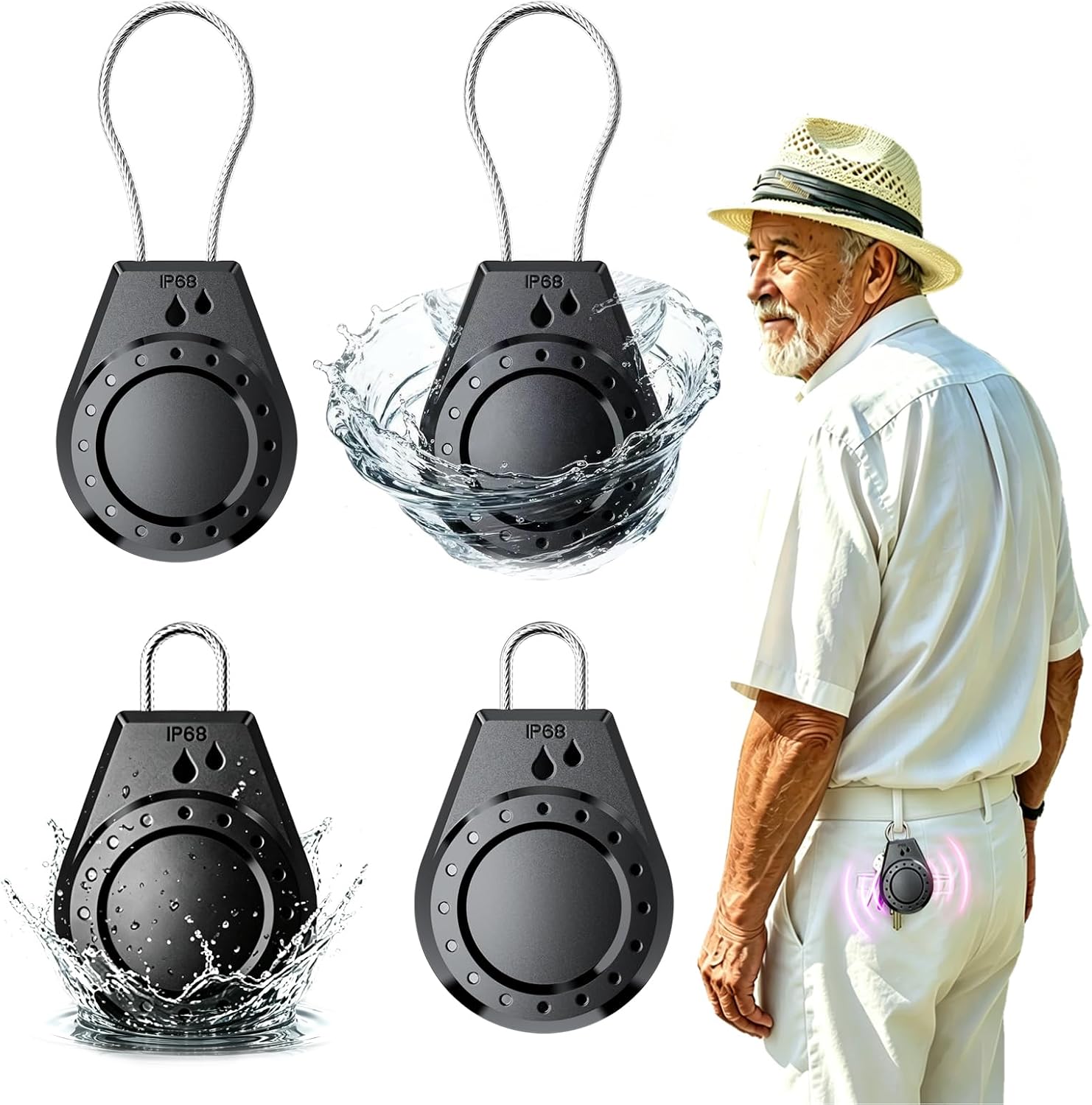 AirTag Holders (4 Pack) - Electronics