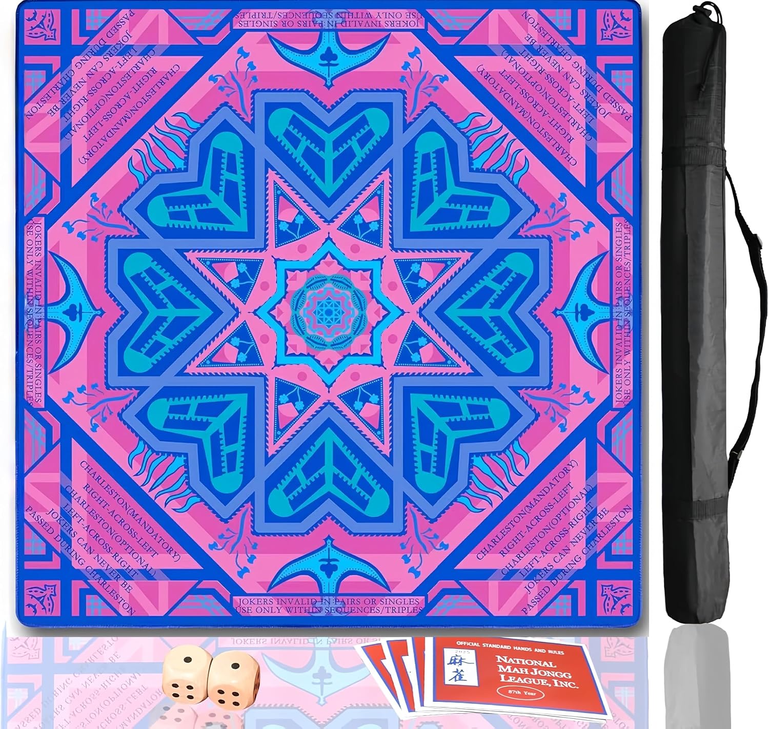 Mahjong Mats with Accessories