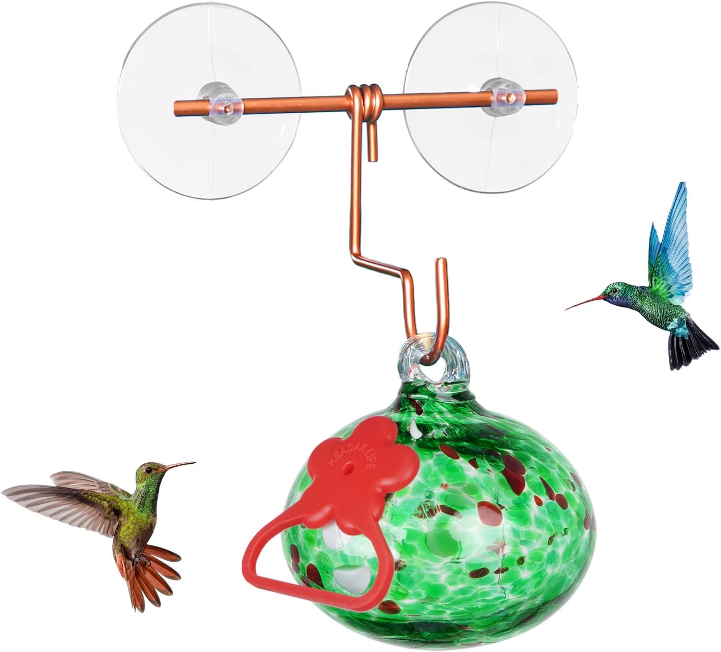 Pozfun Window Hummingbird Feeders