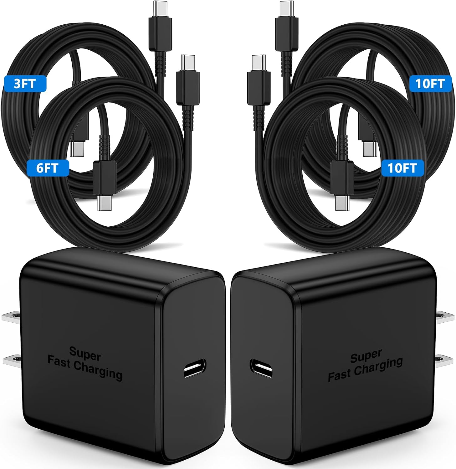 60W Super Fast Type-C Chargers