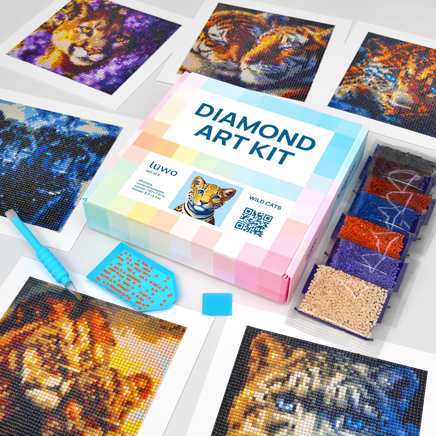 LuwoArte Japanese Painting Kits