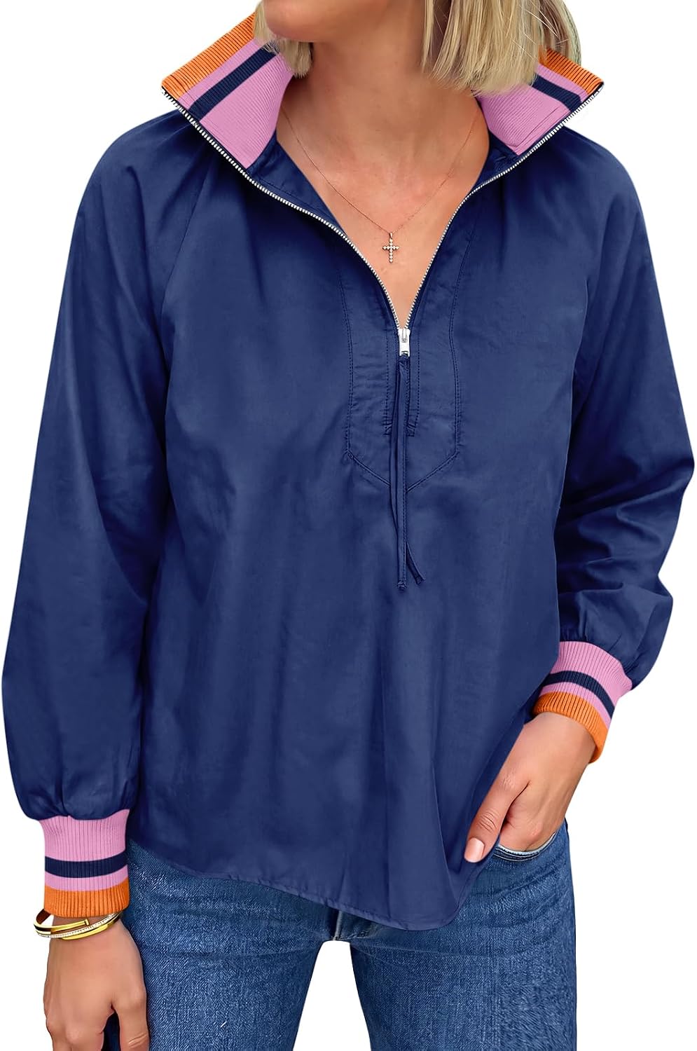 Tankaneo Color Block Pullovers
