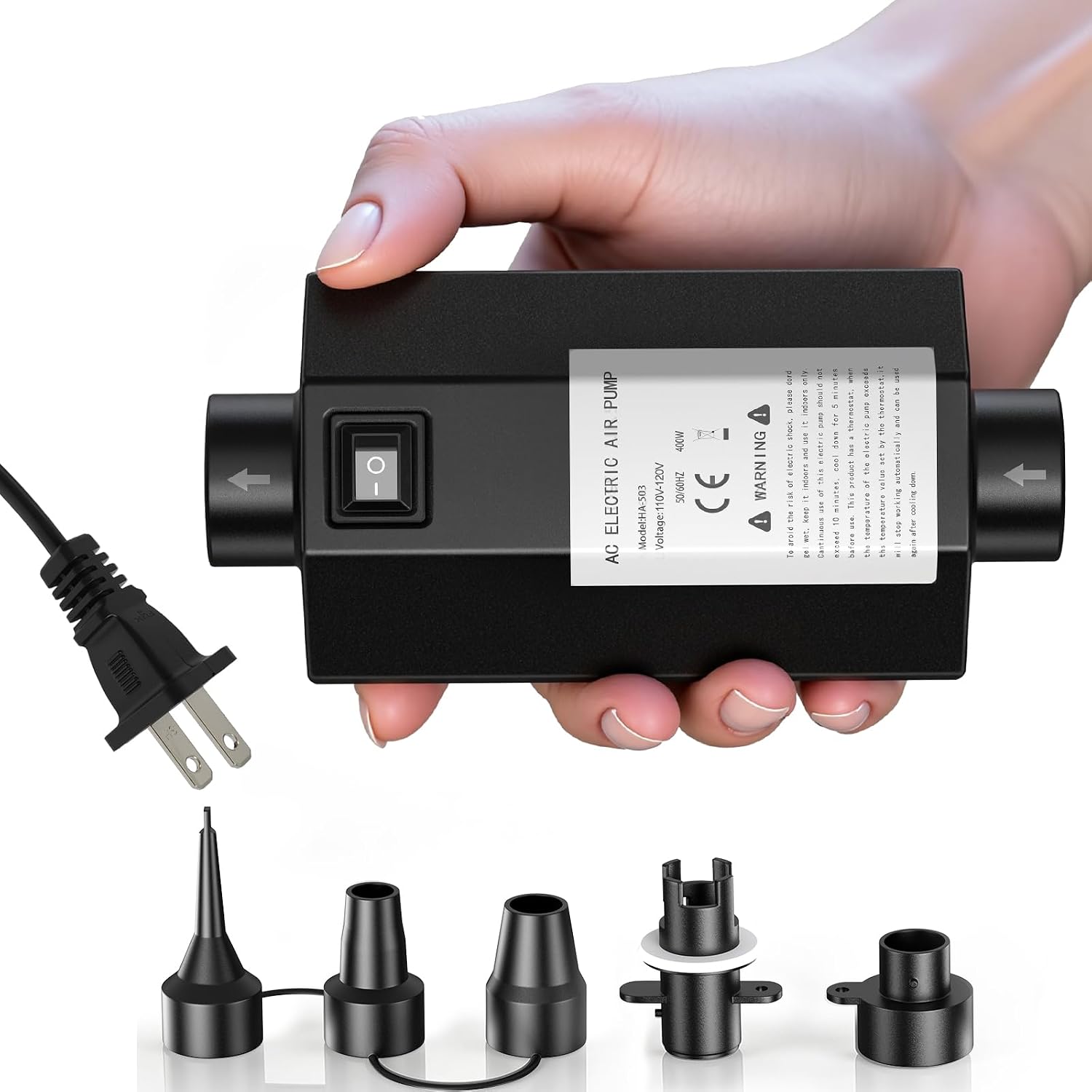 Electric Air Pumps with Nozzles