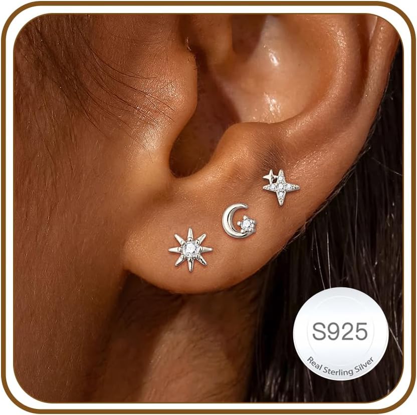 Ascona 14K Gold Stud Earrings