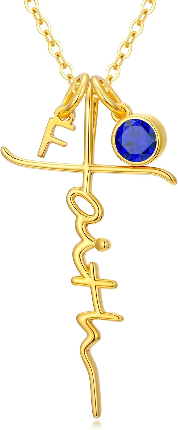 Poiuy Gold Cross Necklaces