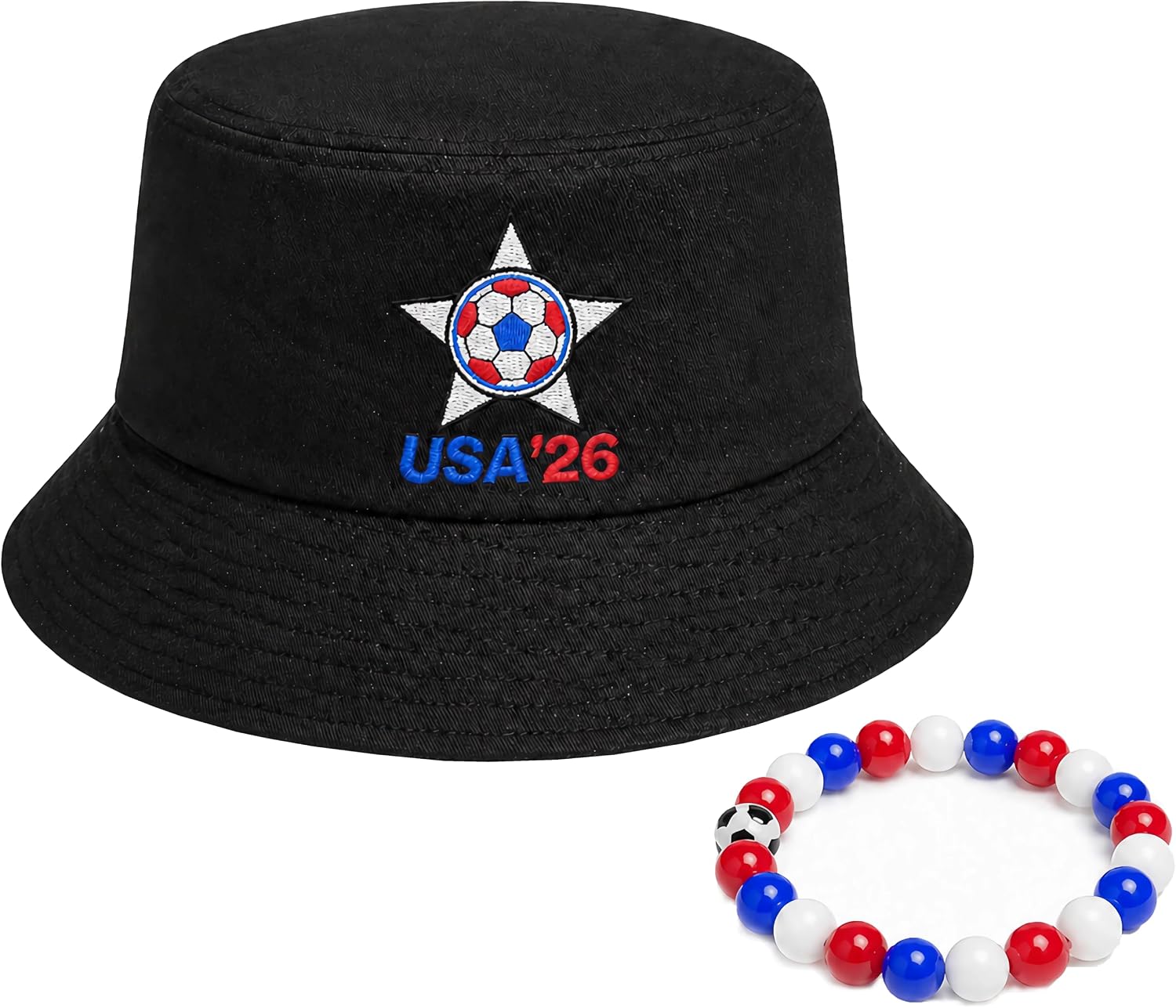Reversible Soccer Bucket Hats
