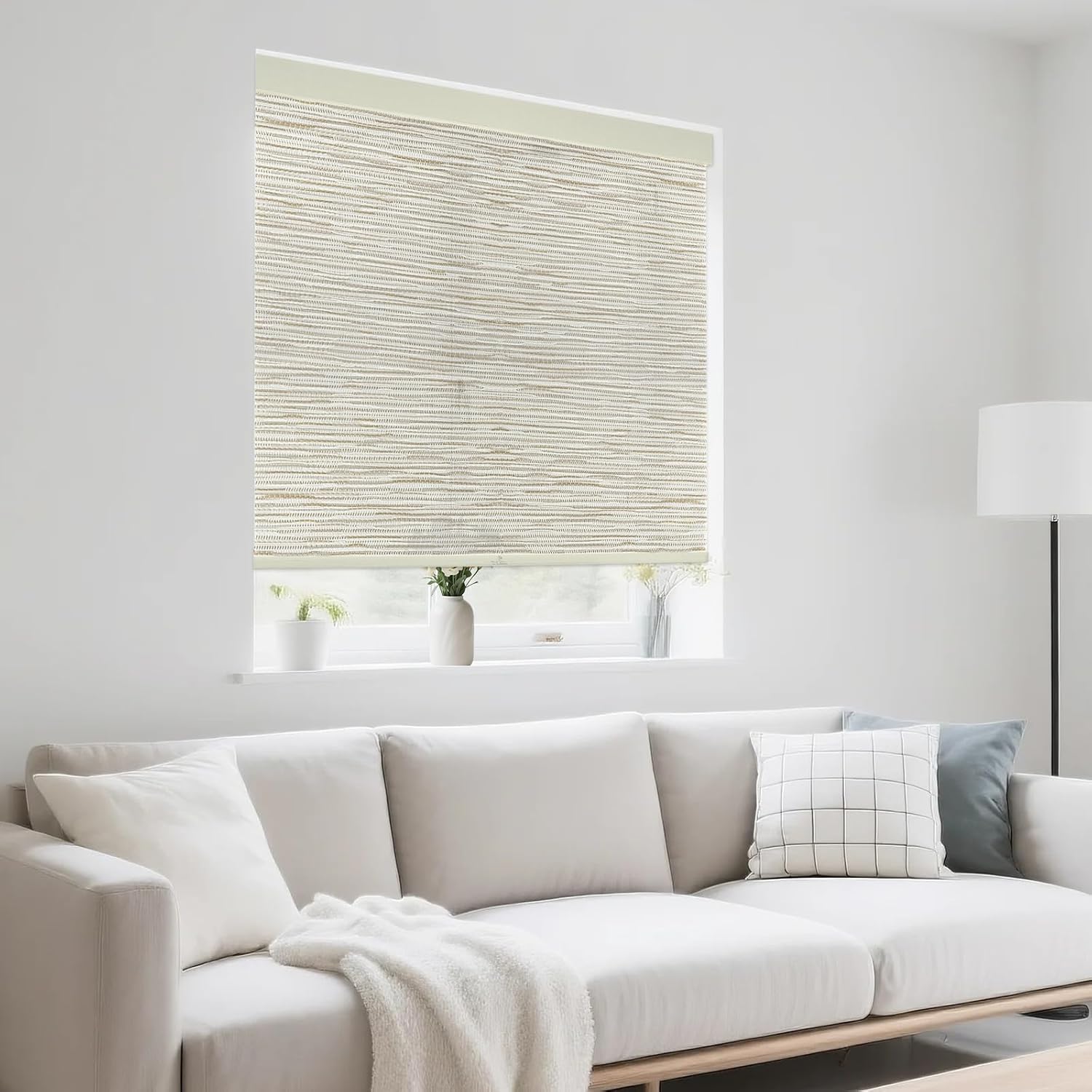 Cordless Light Filtering Roller Shades