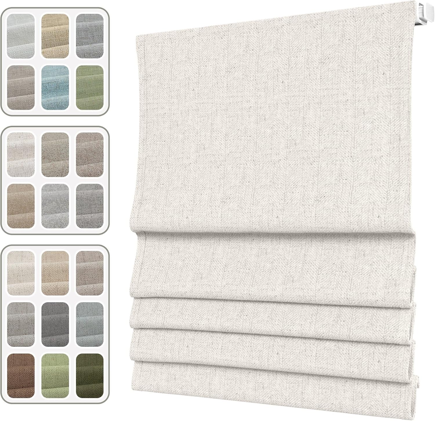 Cordless Roman Shades