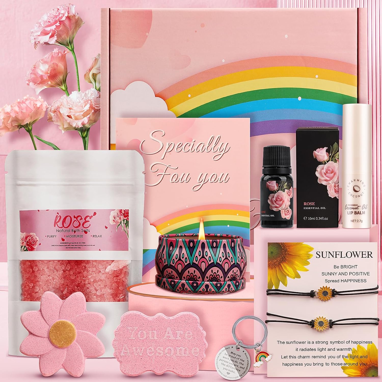 Rose Pamper Gift Sets