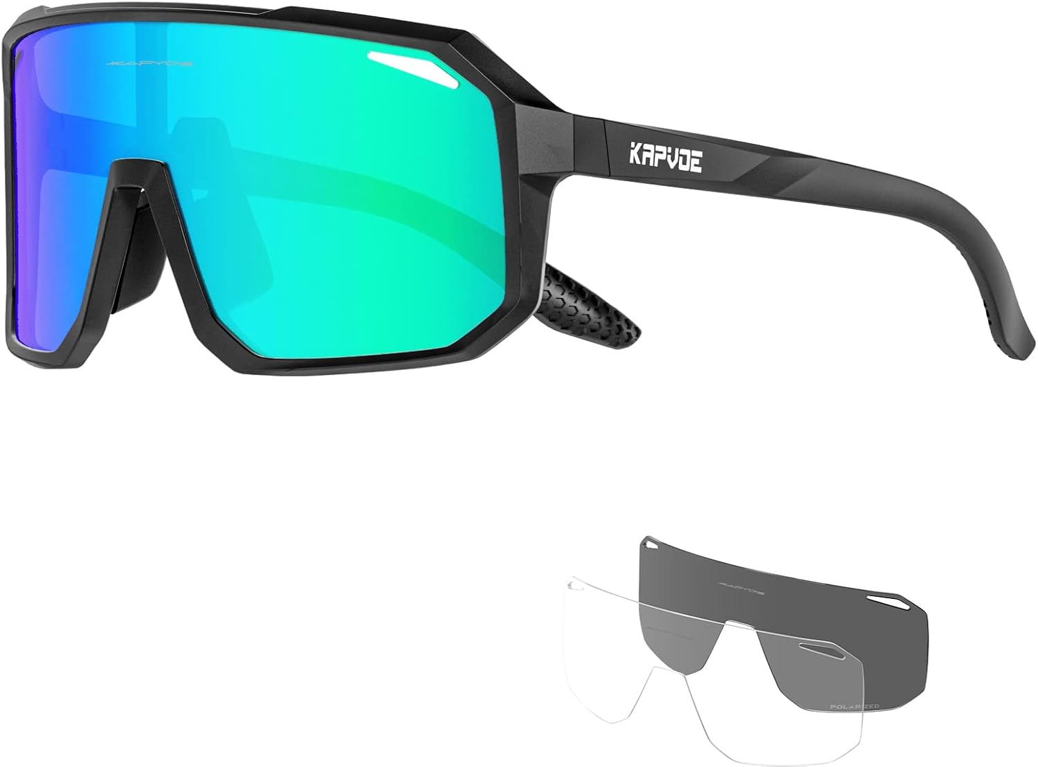 KAPVOE Polarized Sports Glasses | Sports & Outdoors