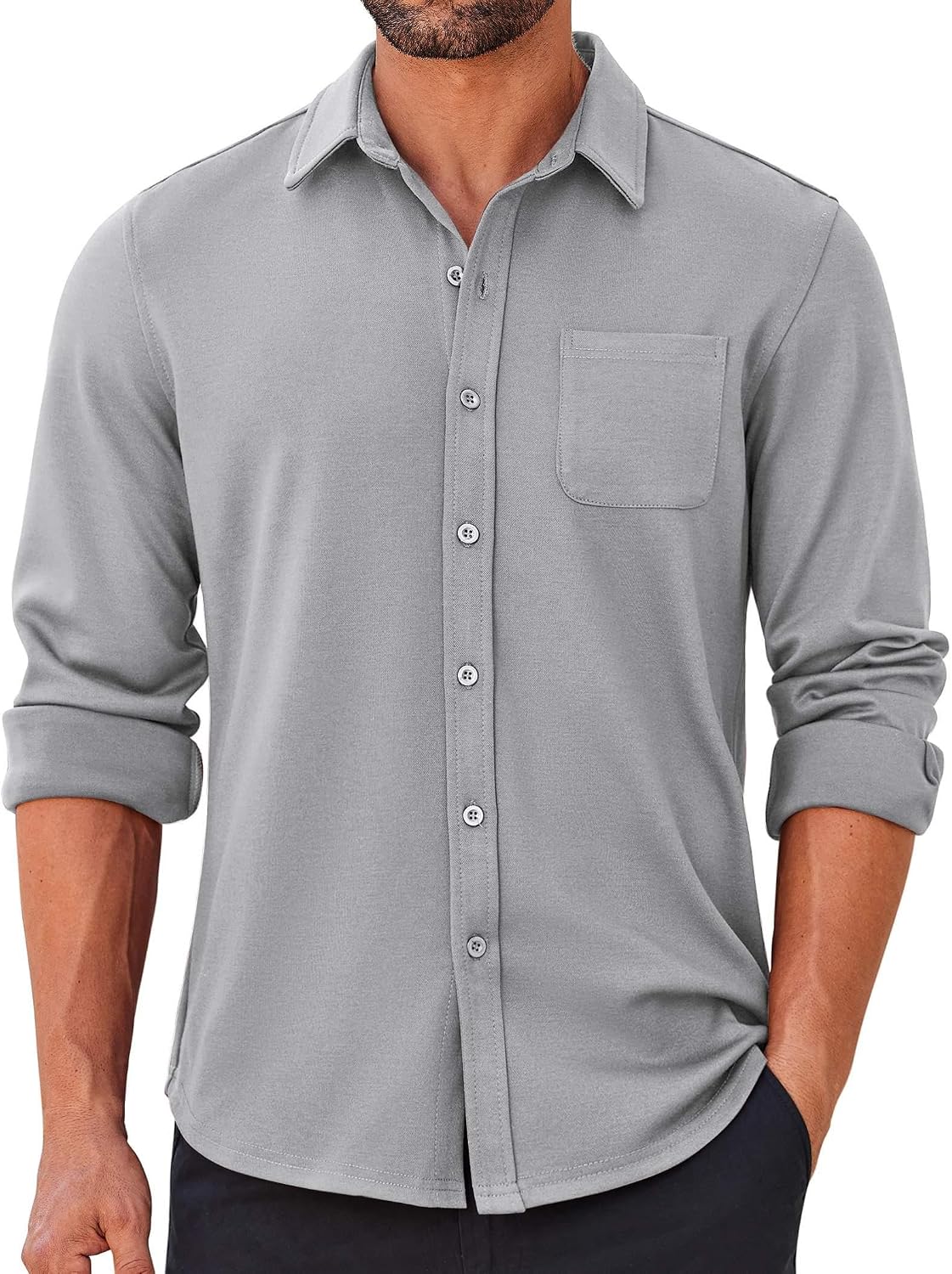 COOFANDY Long Sleeve Dress Shirts