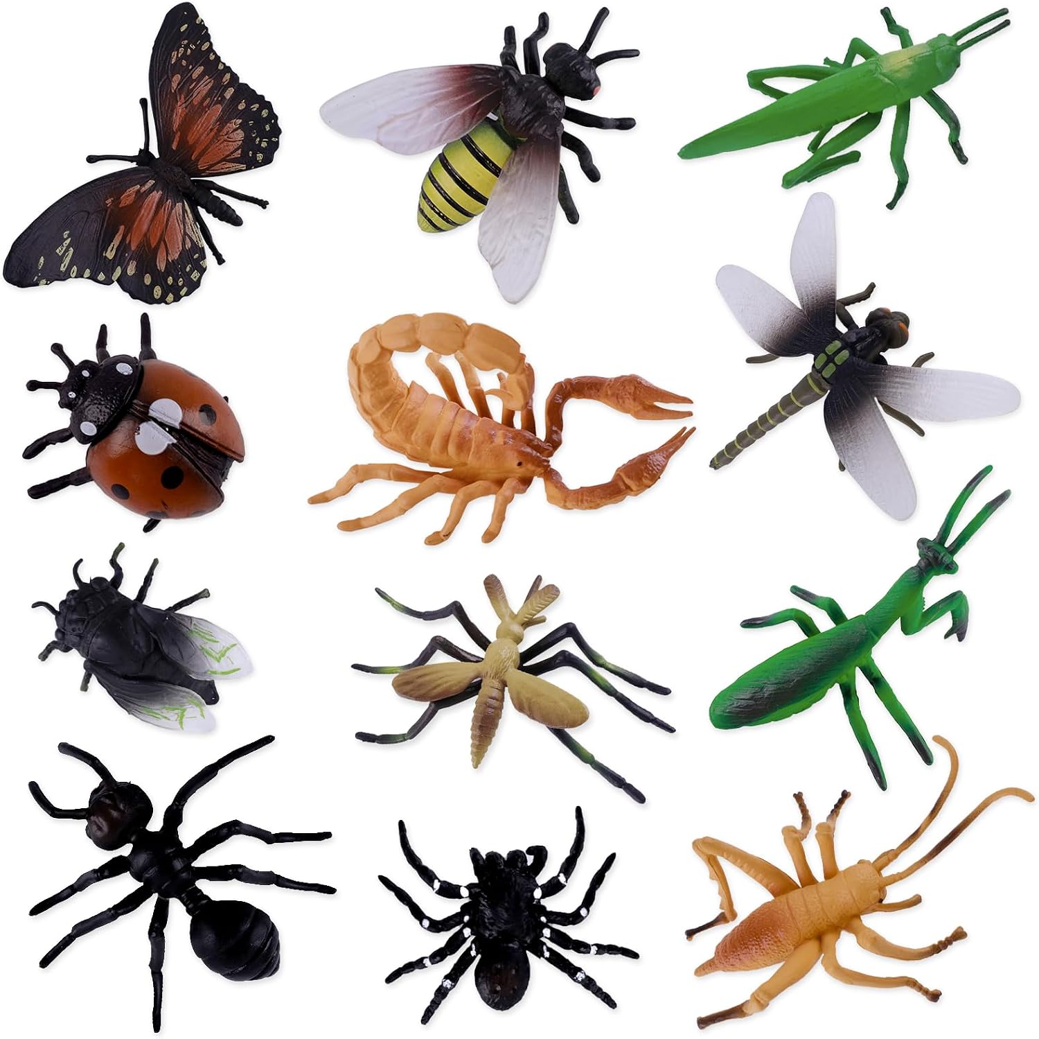 Morofme Realistic Insect Toy Figures