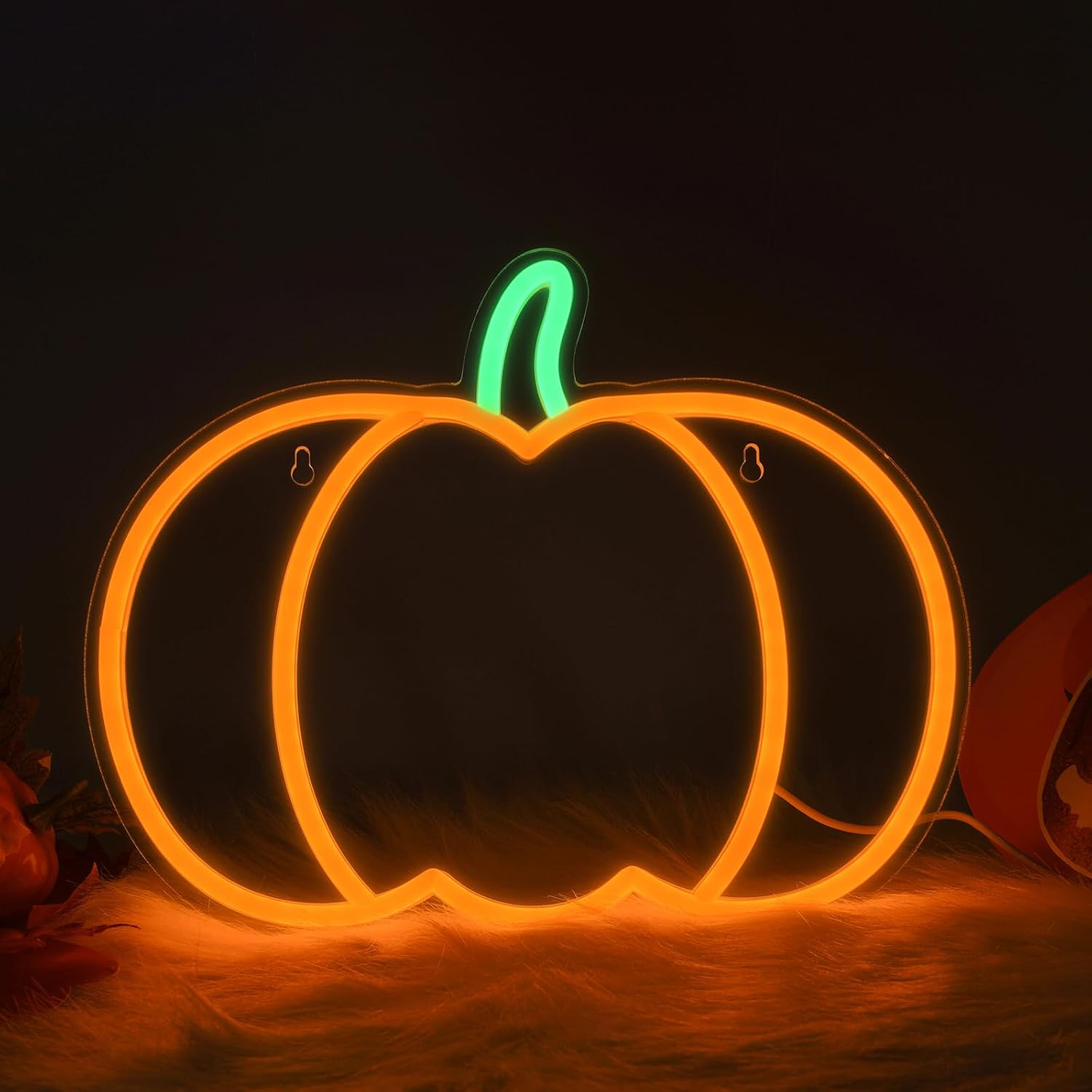 MissAudrey Halloween Pumpkin Neon Signs