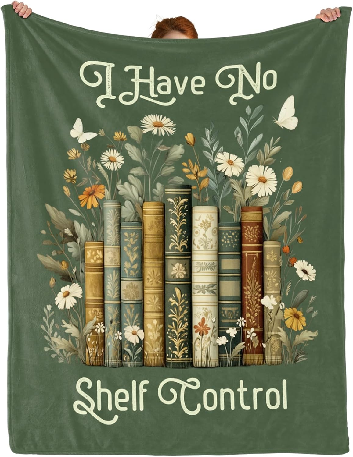 Book Lovers Gifts for Women, Reading Lovers Blanket 80"x60"