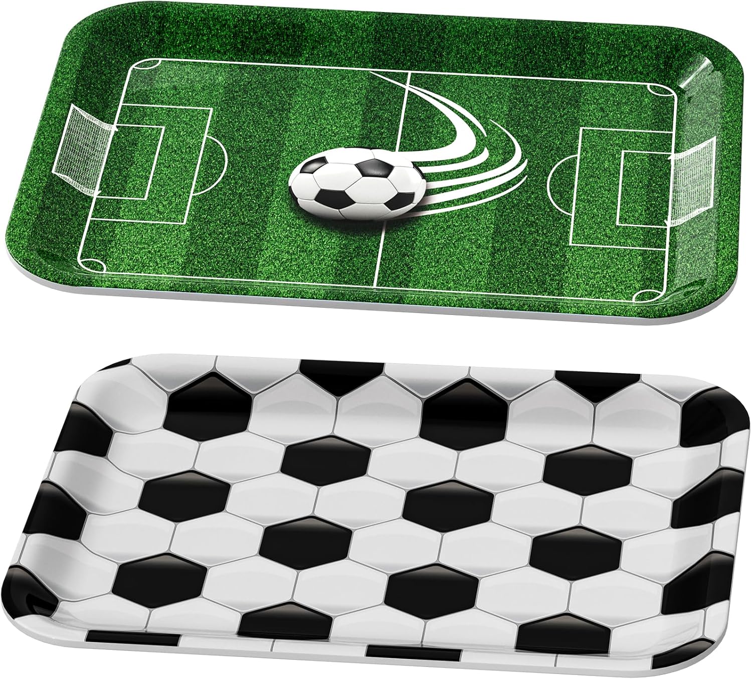 Soccer Snack Trays 2-Pack