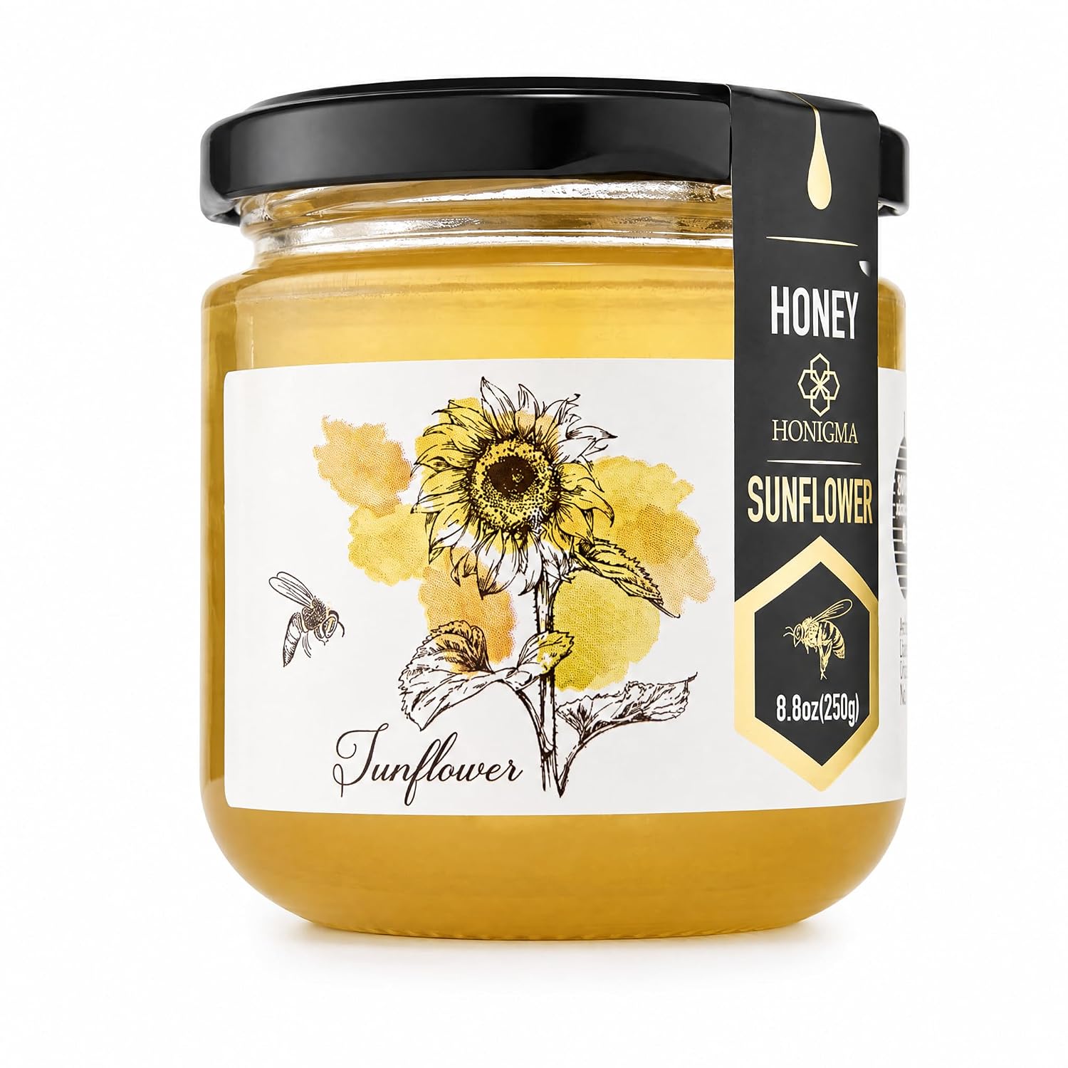 Honigma Raw Sunflowers Honey